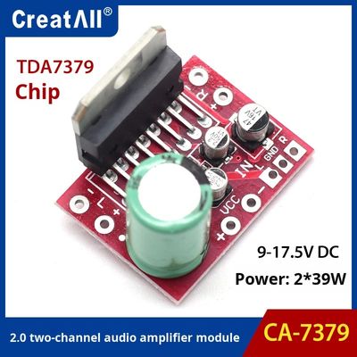 2.0 İki Kanal 39W Güç Amplifier Board 12V DC Ses Modülü