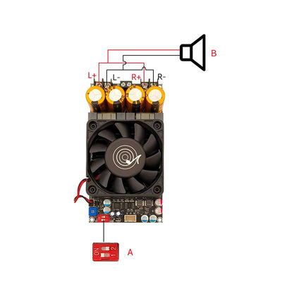 Creatall zk-3002 300W Stereo Amplifikatör Kartı 2.0 Kanal