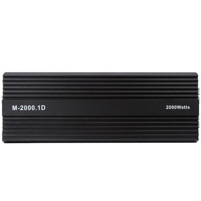 Yüksek Güçlü 12V 2000W Araba Ses Güç Amplifikatörü 2000 Watt Mono Sınıf D Subwoofer ve Geçiş Filtreleri