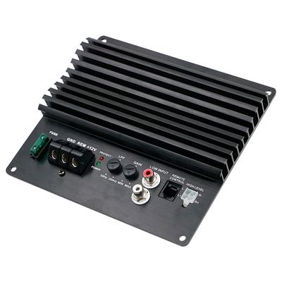 Fabrika Toptan Satış 120W Mini Araba Ses Güçlendirici Paneli Hi-Fi Gücü Mono Kanal DIY Araba Oyuncuları BT USB İletişim Plastik