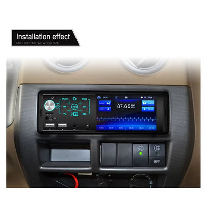 4.1 inç taşınabilir araba stereosu Bluetooth MP5 çalar için çift USB HD dokunmatik ekran renkli ışıklar Autoradio Araba Radyo DVD için CD VCD