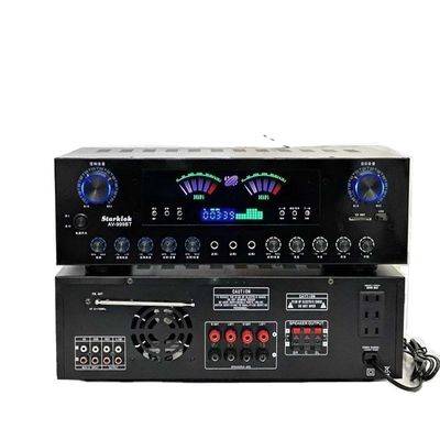 AV-9388BT/AV-999BT 2200W/1200W Profesyonel 7 Kanallı BT Kablosuz Amplifikatör Yüksek Kaliteli Ev Sineması 7.1 Hoparlör Sistemi Metal