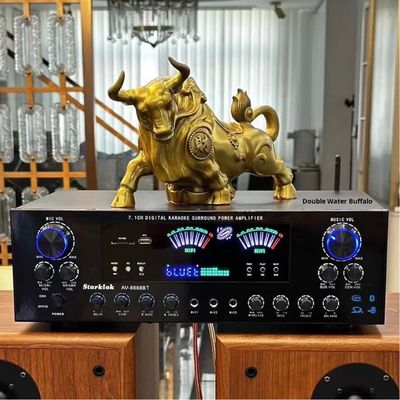 AV-8888BT Profesyonel 7.1 Kanal 2000W Ultra Yüksek Güçlü Ev Tiyatrosu Amplifikatörü BT Kablosuz Ev KTV Etraf Ses Sistemi