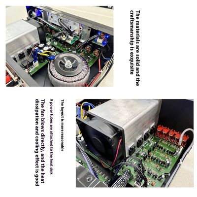 AV-988BT 5.1 Yüksek Güçlü Karaoke Ev Konferansı Güçlendirici Çevre Algılayıcıları HF ile 8-Tüp Alt Seslendiricisi