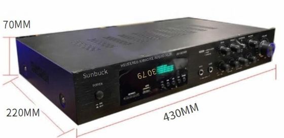 Av-628BT Ev Ses Sistemi 5 Kanallı 800W Yüksek Güç Amplifikatörü 110V/220V BT Bağlantılı Kablosuz Alıcı