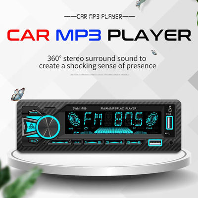 Creatall Evrensel Araba MP3 Çalar Büyük Ekran Eller Serbest Radyo AM USB Bağlantısı FM Verici Kayıpsız Ses Kalitesi Amplifikatör