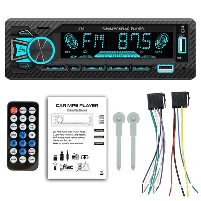 Creatall Evrensel Araba MP3 Çalar Büyük Ekran Eller Serbest Radyo AM USB Bağlantısı FM Verici Kayıpsız Ses Kalitesi Amplifikatör