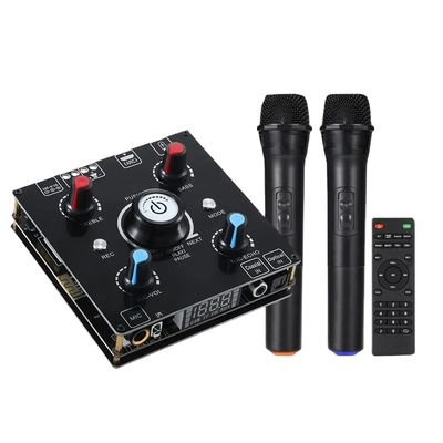 2.0 Kanal Yüksek Güçlü 100W Kablosuz Karaoke Amplifikatörü BT Kayıpsız Kod Çözme HDML ARC Optik Fiber Koaksiyel Elektronik Stok