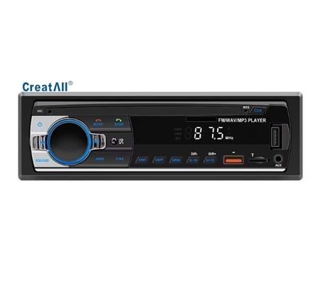 Creatall Nötr JSD-530L Araba MP3 Çalar, Bluetooth Kart Radyo Merkezi Kontrolü Kayıpsız Ses Kalitesi için USB Bağlantısı