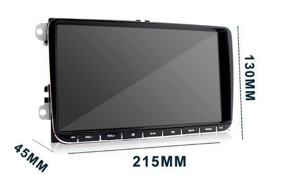 9 İNÇ Araba Stereo Radyo Ön Panel Döşeme Navigasyon Android Gösterge Paneli USB için