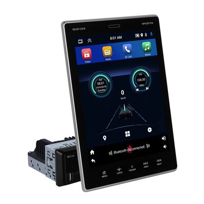Evrensel 9.5\" 2 Din Android Navigasyon GPS Araba Multimedya Oynatıcı Gösterge Paneli Araba Radyosu Dokunmatik Ekran USB Carplay FM WIFI