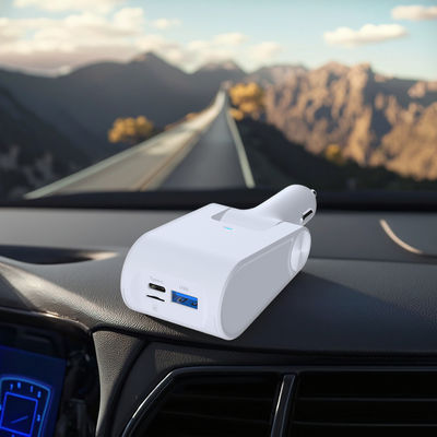 Yüksek Hızlı 65W Araç Şarj Aracı 4G WiFi6 Hızlı Şarj Tip-C + USB Çoklu Cihaz Uyumlu 1 Yıllık Garanti Otomatik Elektronik