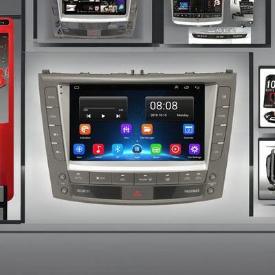 2 Din Android Araba Stereo Ses GPS MP5 Oyuncu Tablo Montajlı DVD çalar Lüks Sedan IS IS250 IS300 IS350 2005-2012 Modelleri