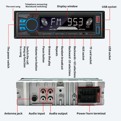 820S Kısa Model BT Kablosuz Araba MP3 çalar için Mavi Işık Yeni Radyo Ev sahibi Telefon Yakalama Elsiz Kayıpsız Müzik Sınır Ötesinde