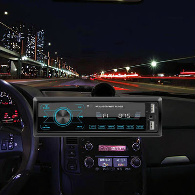 Creatall M10 Çift USB Araç MP3 Çalar BT Kablosuz Dokunmatik Ekran Renkli Işıklar Kart Yuvası U Disk Radyo Entegrasyonu Eller Serbest