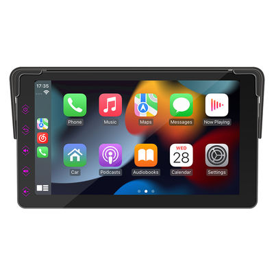 Creatall 7 İnç Taşınabilir Araba MP5 Kablosuz CarPlay Bluetooth FM Verici HD Arka Görüş Kamerası Gösterge Paneli Yerleşimi 1 Yıl