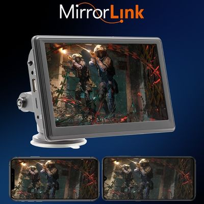 Creatall 7 İnç Taşınabilir Kablosuz CarPlay MP5 Oynatıcı Bluetooth Yeni Sınır Ötesi Multimedya Kart Yuvası Kafa Ünitesi WAV'yi Destekler