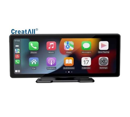 Creatall 10.26 inç Carplay Portable Screen MP5 Navigasyon BT kablosuz araba oynatıcısı için geri bağlantı USB pano