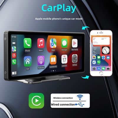 Creatall 10.26 inç Carplay Portable Screen MP5 Navigasyon BT kablosuz araba oynatıcısı için geri bağlantı USB pano