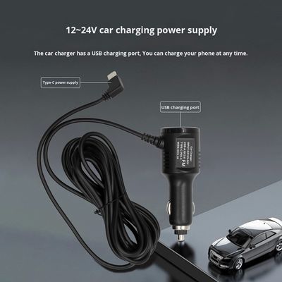 Creatall 8.1 inç Taşınabilir Hepsi Bir Arada Araba Navigasyon Cihazı Kablosuz CarPlay Ön Arka Çift Kayıtlı Gösterge Paneli Kamerası