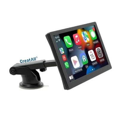 Creatall 9 inç taşınabilir yüksek çözünürlüklü MP5 çalar Büyük Ekran Görüntüleyici Kablolu / Kablosuz Carplay için Bluetooth Tablosu 1 Yıl