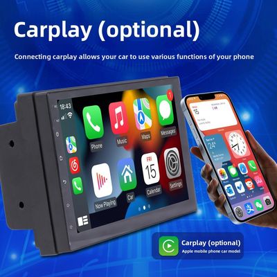 Creatall 7/9/10 İnç Hepsi Bir Arada Android GPS Navigasyon Bluetooth Merkezi Kontrol Büyük Gösterge Paneli Geri Vites Oyuncusu CarPlay