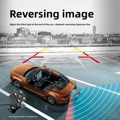 Creatall 10.1 İnç Merkezi Kontrol Araba Android GPS Navigasyon Ünitesi CarPlay için BT USB 360 Derece Dönen Ekran Tek Kafa