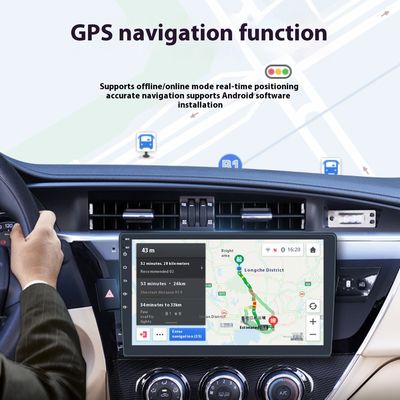 Creatall 9 İnç Evrensel Gösterge Paneli GPS Navigasyon Oynatıcı Android Hepsi Bir Arada Kablosuz CarPlay ve Otomotiv Kullanımı için ADS