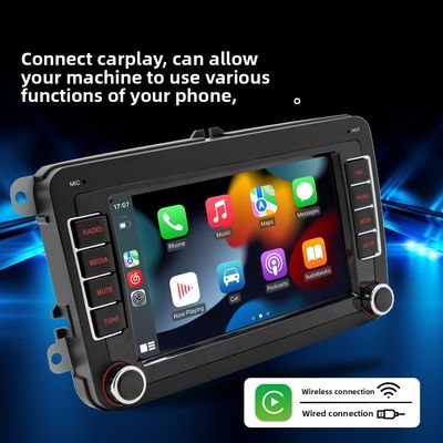 Creatall Volkswagen 7 Inç Android Navigasyon GPS Carplay Tablo Kablosuz Merkezi Kontrol Tüm İçinde Bir Makine 1 Yıl