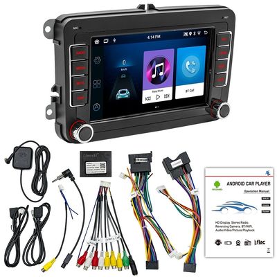 Creatall Volkswagen 7 Inç Android Navigasyon GPS Carplay Tablo Kablosuz Merkezi Kontrol Tüm İçinde Bir Makine 1 Yıl