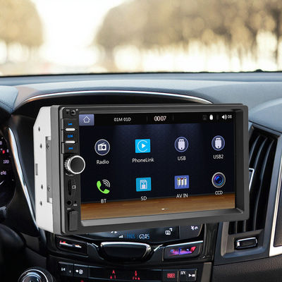 Creatall 7 Inç HD Büyük Ekran Araç Radyo Merkezi Kontrolü MP5 BT CarPlay ile USB Destek WAV MP3 APE AAC FLAC taşınabilir