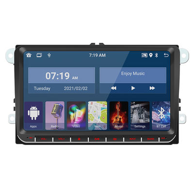 Volkswagen Araba Kafa Ünitesi için Yeni 9 İnç, Bluetooth MP5 Oynatıcı Android Sistemi GPS Navigasyon CarPlay Entegre