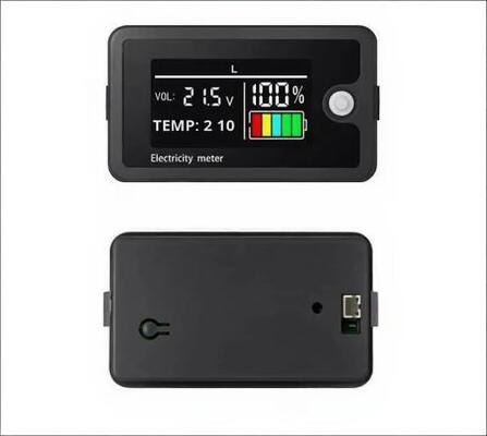 LCD Power Meter 8-100V with Voltage/Temperature/Capacity Display for EV Lead-Acid & Lithium Batteries Model