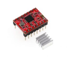 Dual 3D Printer Stepper Motor Driver Set A4988 1/16 Microstep & DRV8825 1/32 Fine Division Module