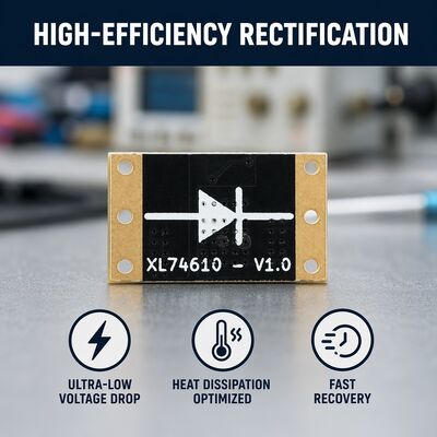 XL74610 Ideal Diode Module Adopts LM74610 Chip for Smart Diode Controller Simulation Rectifier Board Reverse Polarity Protection