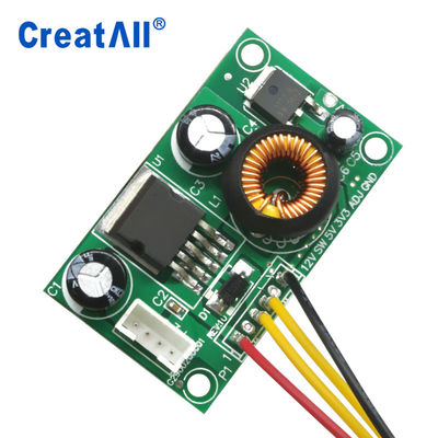 CA-1233 12V ila 5V ila 3.3V LCD Güç Kaynağı Kartı Gerilim Dönüşüm Modülü, Telli DC-DC Adım Aşağı Modülü