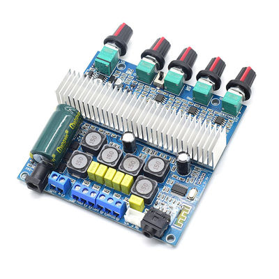2.1 HiFi Güçlendirici 2*50W+100W çıkışlı ve DC12~24V güç kaynağı olan Bluetooth 5.0 Ses Kartı