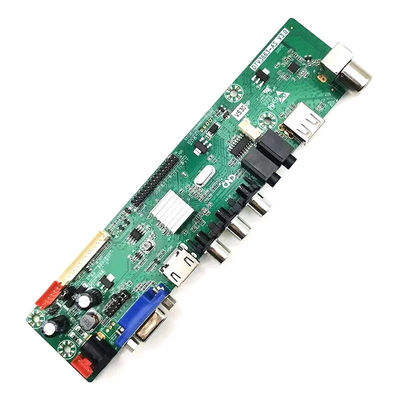 Dijital Analog Entegre Evrensel LED TV Ana pano DTV3663 T2/T/C ile