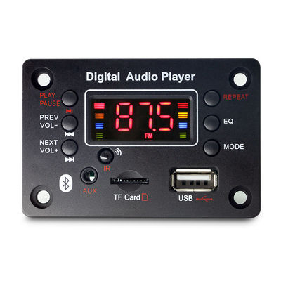 USB FM Radyo Ses Kaydedici Fonksiyonu ile Bluetooth MP3 Dekoder Kartı WAV Kullanımı ve Ekranı Destekler