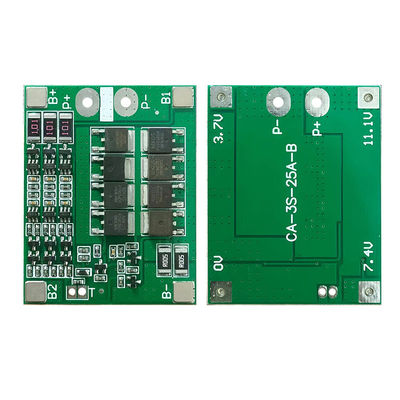 CA-3S-25A-B-T Li-Ion 18650 BMS PCM Pil Koruma Kartı BMS PCM Li-Ion Lipo Pil Hücre Paketi Modülü DIY