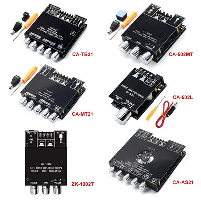 ZK-502L ZK-502MT ZK-MT21 ZK-TB21 ZK-AS21 ZK-1002T BT Amplifier Board 2.0 2.1 Kanal
