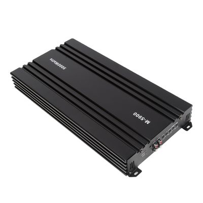 12V 5000W Yüksek Güçlü Mono Sınıf D Araba Ses Güç Amplifikatörü 5000 Watt Subwoofer ve Geçiş Filtreleri