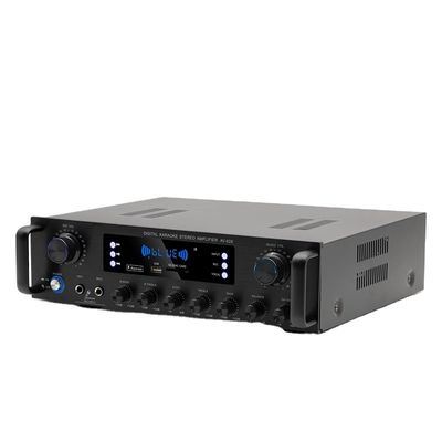 AV-628 Profesyonel 2.1 Kanal 600W Ev Koaksiyel Subwoofer Amplifier Yüksek Güçlü Model BT Fiber Optic Alıcı Sınır Ötesinde