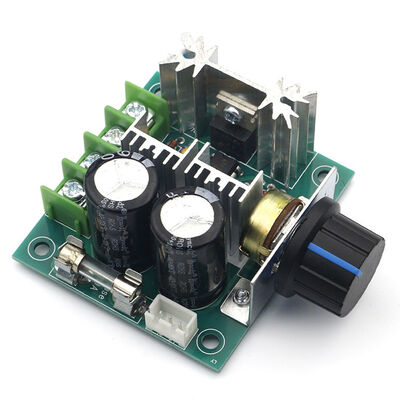 10A 50V Otomatik PWM Hız Düzenleyici Güç Kaynağı Modülü DC 12V 24V 30V 40V 13KHZ Regülatör Jeneratör Parçaları Aksesuarları