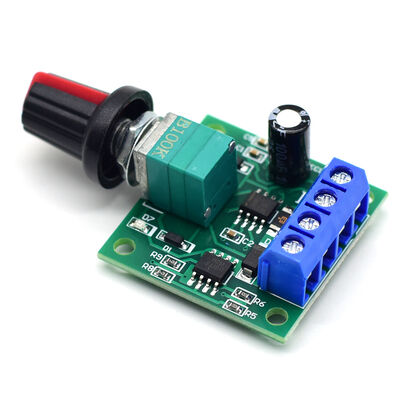 1.8V 3V 5V 6V 12V PWM DC Motor Hız Regülatörü 2A Hız Ayarlama Anahtarı 1803BK Jeneratör Parçaları ve Aksesuarları