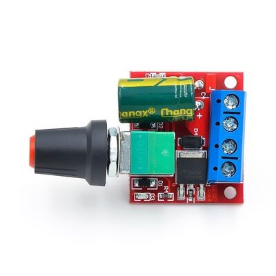 CA-555 Mini 5A PWM Maksimum 90W DC Motor Hız Kontrol Modülü 3V-35V Kontrol Anahtarı LED Dimmer Motor Sürücü Kartı Modülleri